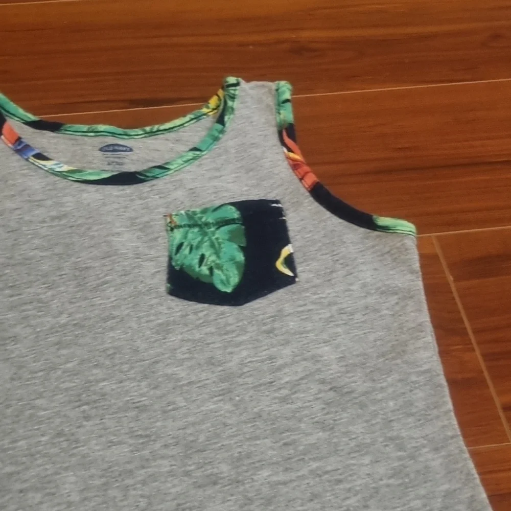 OLD NAVY Kids Tank Top Gray Size 4T